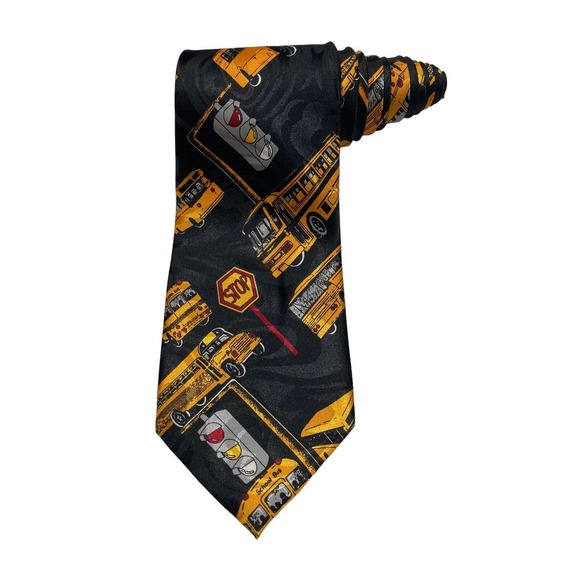 Fratello Other - Fratello School Bus Traffic Light Vintage Novelty Necktie